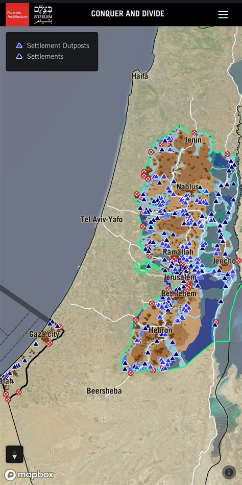 israel live map